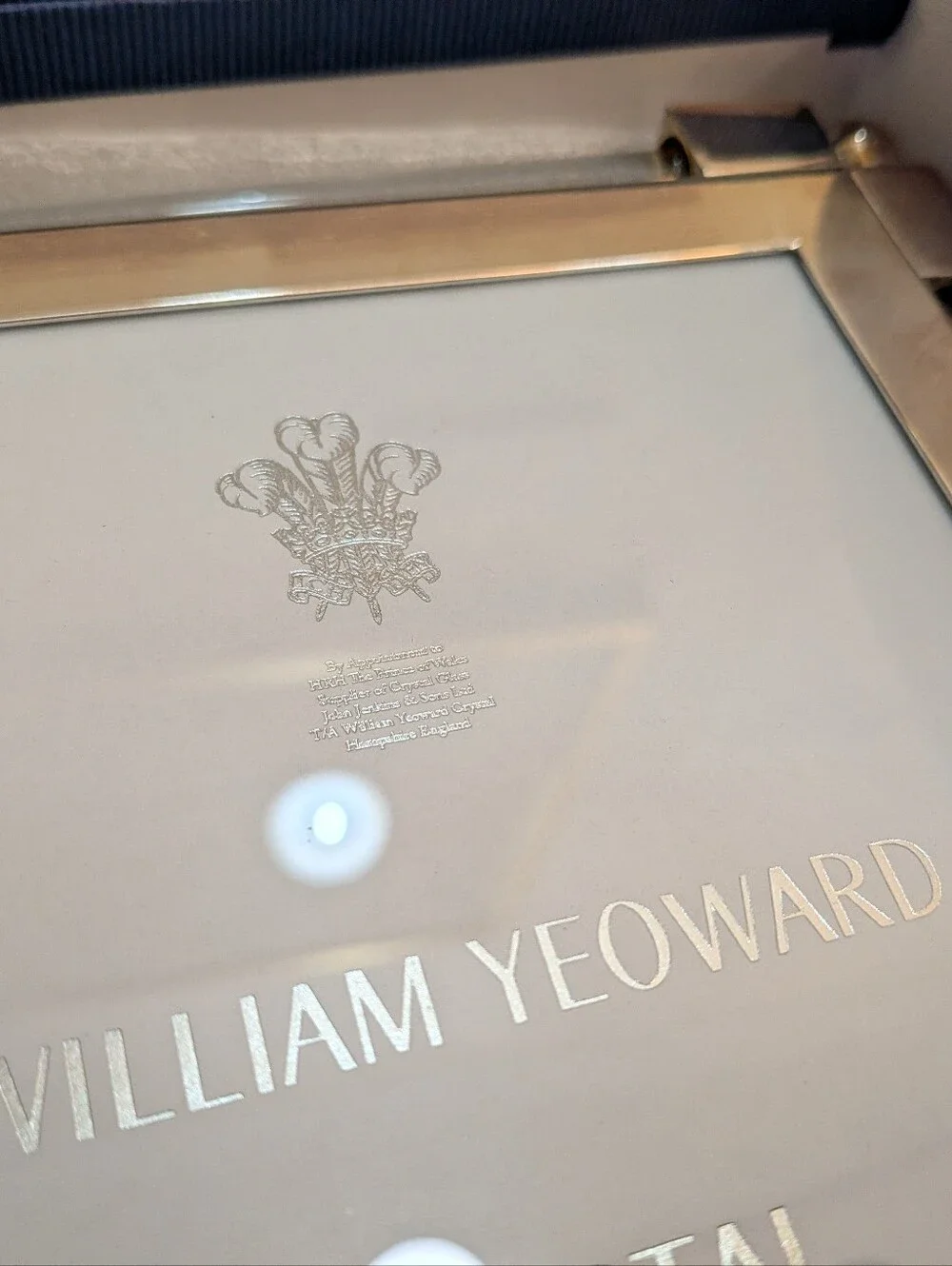 William Yeoward Crystal Frame 6.5